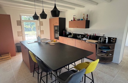 La Trimouille House | Cozy family home with a pool and spacious outdoor areas - New