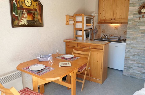 Saint-Gervais-les-Bains Apartment | Cozy studio for 3 pers. with terrace and Mont-Blanc view in Saint-Gervais