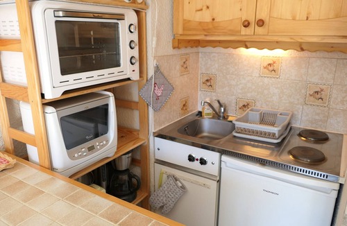 Saint-Gervais-les-Bains Apartment | Cozy studio for 3 pers. with terrace and Mont-Blanc view in Saint-Gervais