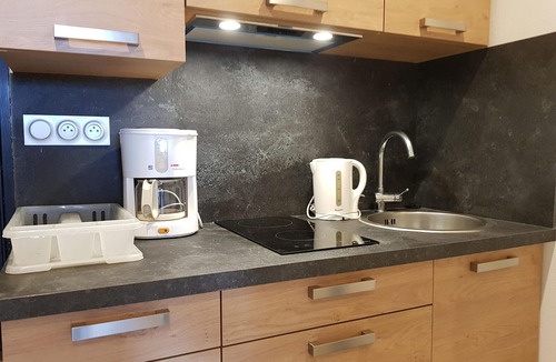 Arc-1600 Apartment | Cozy studio for 3 with Mont Blanc view