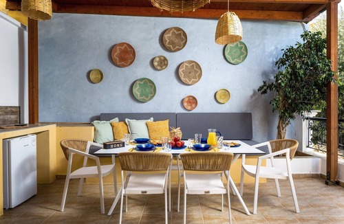 Symi Villa | Dazzling Symi Villa | Serenity House | 3 Bedrooms | Breathtaking City Views |.