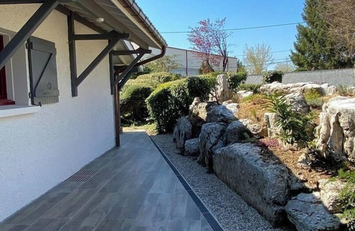Le Pont-de-Beauvoisin Villa | Design villa with swimming pool and tennis court in a hectare of fully enclosed grounds