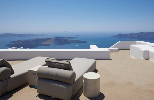 Imerovigli Villa | Divine Santorini Villa Heliades | Caldera Sea Views | Private Pool