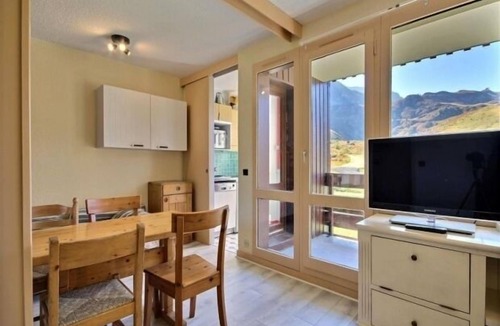 Belle Plagne Apartment | Divisible south studio, balcony with slope view, Belle Plagne