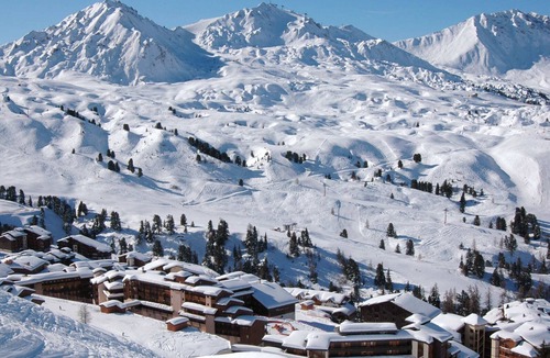 Belle Plagne Apartment | Divisible south studio, balcony with slope view, Belle Plagne