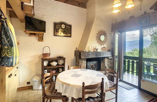 Combloux Apartment | Duplex cosy 35m² près du centre de Combloux, face au Mont Blanc - FR-1-560-19