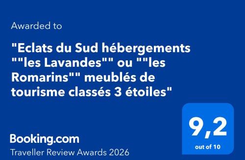 Auriol House | Eclats du Sud hébergements "les Lavandes" ou "les Romarins" meublés de tourisme classés 3 étoiles