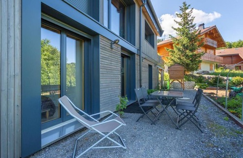 Habere-Poche Apartment | Eco-gite dans chalet neuf au pied des montagnes