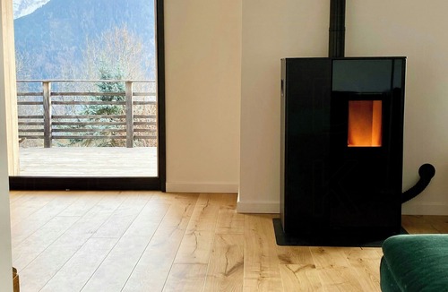 Plateau-d'Assy House | Ecological chalet facing Mont Blanc in Passy