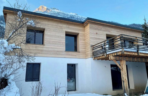 Plateau-d'Assy House | Ecological chalet facing Mont Blanc in Passy