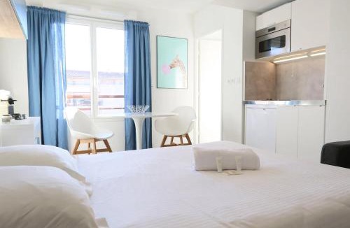 Villette - Maisons Neuves Apartment | Escapade Urbaine - Studio Lumineux proche gare