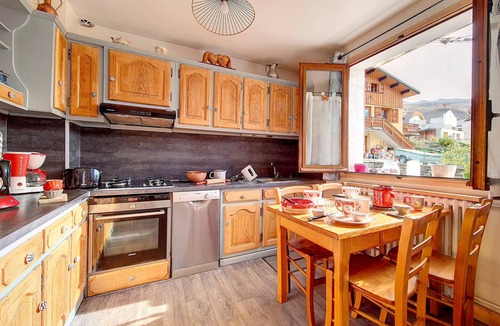 Saint-Marcel Ski Chalet | Family chalet in the center of St Marcel with terrace for 6.