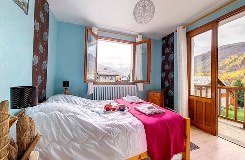 Saint-Marcel Ski Chalet | Family chalet in the center of St Marcel with terrace for 6.