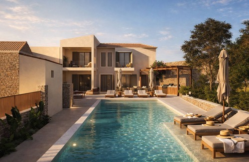 Pigianos Kampos Villa | Family Villa with Pool, Fire Pit, Sports Courts - Perfect for Groups
