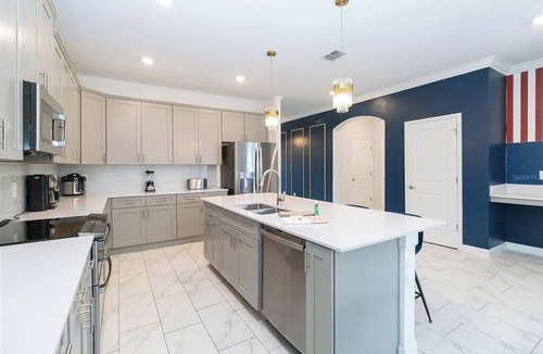 Kissimmee Resort | Fantastic Home 7BR/5BA with Private Pool Storey Lake Resort [SL2648]