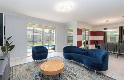 Kissimmee Resort | Fantastic Home 7BR/5BA with Private Pool Storey Lake Resort [SL2648]