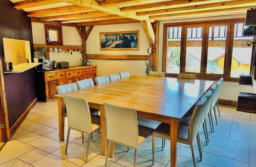 Samoens Ski Chalet | Ferme du Ciel,luxury Alpine Chalet with pool, hot tub, sauna & spectacular views