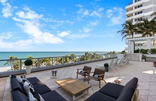 Mid Beach Condo | FontaineBleau|Oceanfront w/Terrace + Private Pool