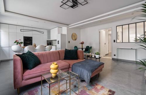 Grand Clement Apartment | Free Parking – Chic and Cozy in Villeurbanne – All Inclusive