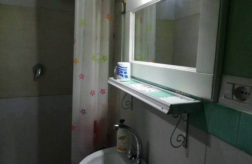 Castel San Giorgio Apartment | Furnished studio (double bed) with TV and private bathroom