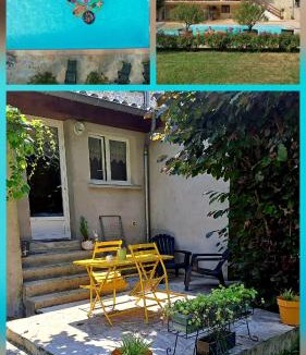 Aubenas Apartment | Gîte 3 "le Canal de Baza" aux Magnolias