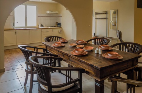 Carces Apartment | Gite Guillaume. with private heated pool. Privacy and plenty of space