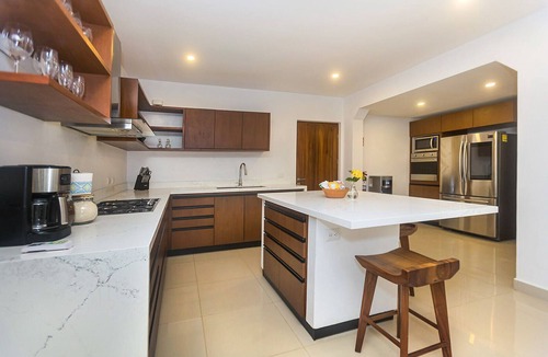Zona Hotelera Norte Villa | Grace-Exquisite Beachfront Villa on Pristine Sandy beach