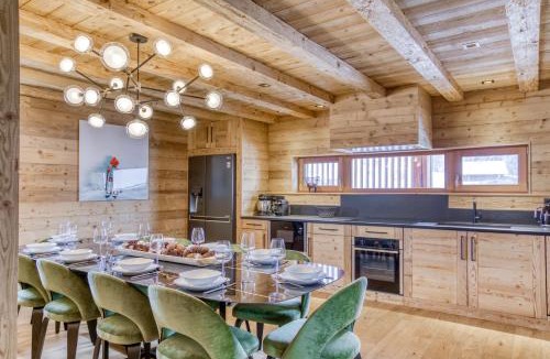 Praz-sur-Arly Ski Chalet | Grand chalet récent avec Jacuzzi, ski au pied