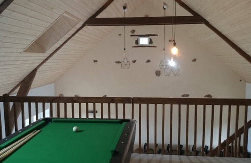 Saint-Jacques-d'Ambur House | Holiday Home “Gîte for 18 People with Pond” with Lake View