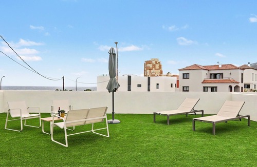 Los Silos House | Holiday Home "Rincón de Daute" with Sea & Mountain Views, Pool, Wi-Fi & Terrace