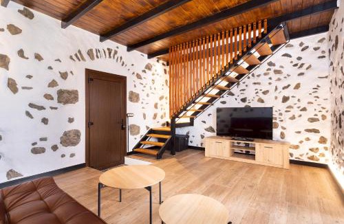 La Guancha Ski Chalet | Home2Book Rustic Stone Haven with Terrace