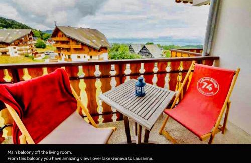 Thollon-les-Memises Apartment | igloo ski in ski out