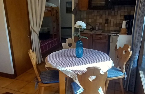 Cordon Apartment | In Cordon, on the balcony of Mt-Blanc, 21m2 studio for rent, pets welcome.