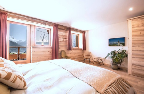 Cordon House | La Ferme des Fingères - Apartment with all comfort facing Mont-Blanc This old f
