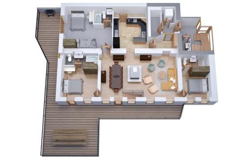 La Chapelle-d'Abondance Apartment | La Ferme du Nant - Portes du Soleil