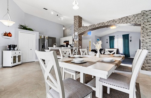 Crescent Lakes Villa | Lake Serenity Retreat Private Pool, Lake Views, Game Room & Outdoor TV