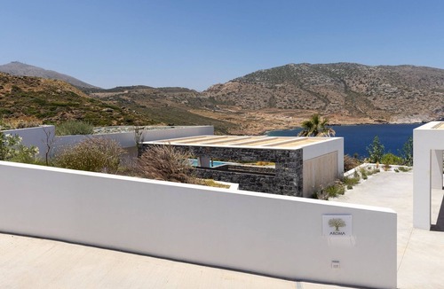 Agia Pelagia Villa | Lavish Crete Beachfront Villa | Villa Knossos Pearl | 5 Bedrooms | Breathtaking.