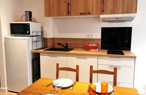 Valmorel Apartment | Le Bourgeon 7 - Charming studio with a movable partition