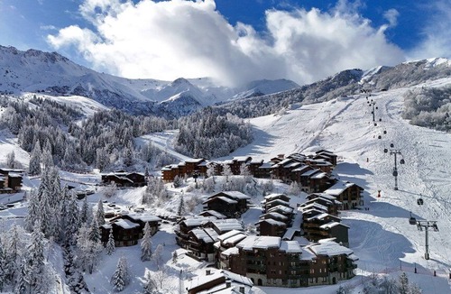 Valmorel Apartment | Le Bourgeon 7 - Charming studio with a movable partition