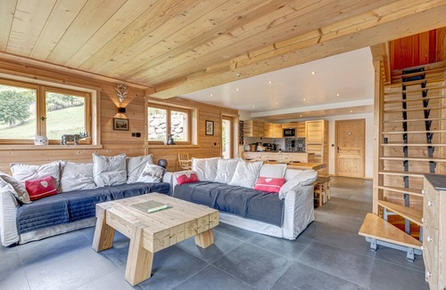 La Giettaz Ski Chalet | Le Chalet Blanc - Magnifique chalet sur les pistes