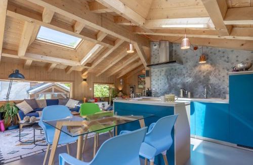 Les Bossons Ski Chalet | Le Chalet d'Alice Vue MontBlanc