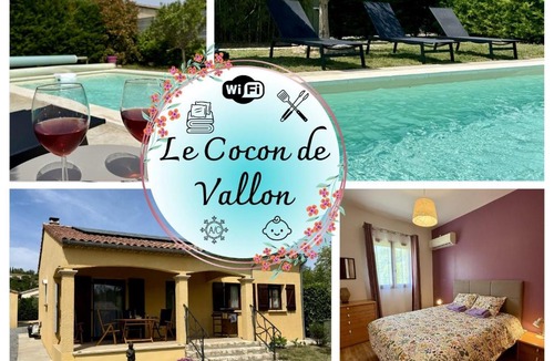Vallon-Pont-d'Arc Villa | Le Cocon de Vallon
