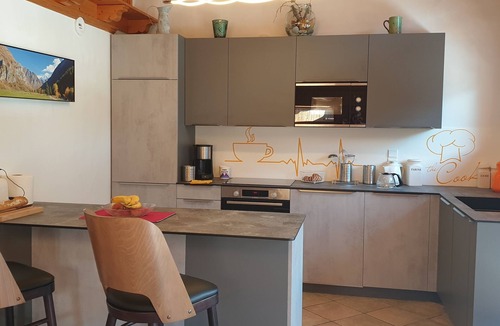 Champagny-en-Vanoise Apartment | "Les Barmés" 8Pers Fireplace Terrace Private garage & parking CENTRE STATION