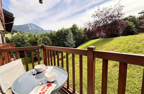 Flumet Apartment | Les Chalets Des Evettes - Appartement au pied des pistes de l'espace diamant MAE-3394