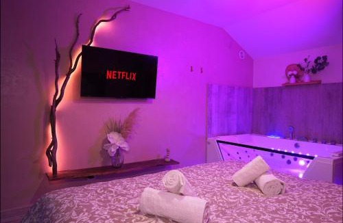 Dompierre-sur-Besbre Apartment | Lunéa - Suite Premium avec Spa et Sauna