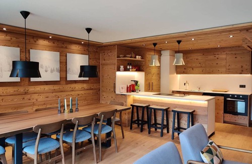 Saint-Martin-de-Belleville Apartment | Luxury 123m² apartment, pool, spa, 10 people, Saint-Martin-de-Belleville