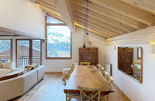 Les Eucherts Apartment | Luxurious triplex, mountain view - 12 guests