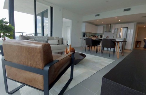 Town Square Apartment | Luxurious New 2 BR Apt with Stunning views
