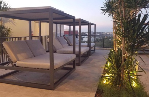 Town Square Apartment | Luxurious New 2 BR Apt with Stunning views