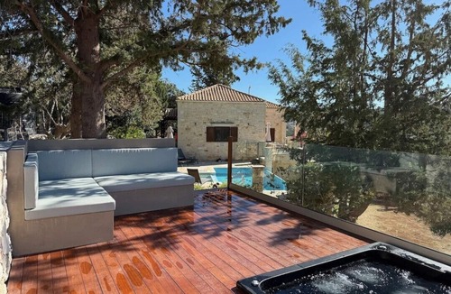 Douliana Villa | Luxury Crete Villa with Infinity Pool, Hot Tub & White Mountain Views